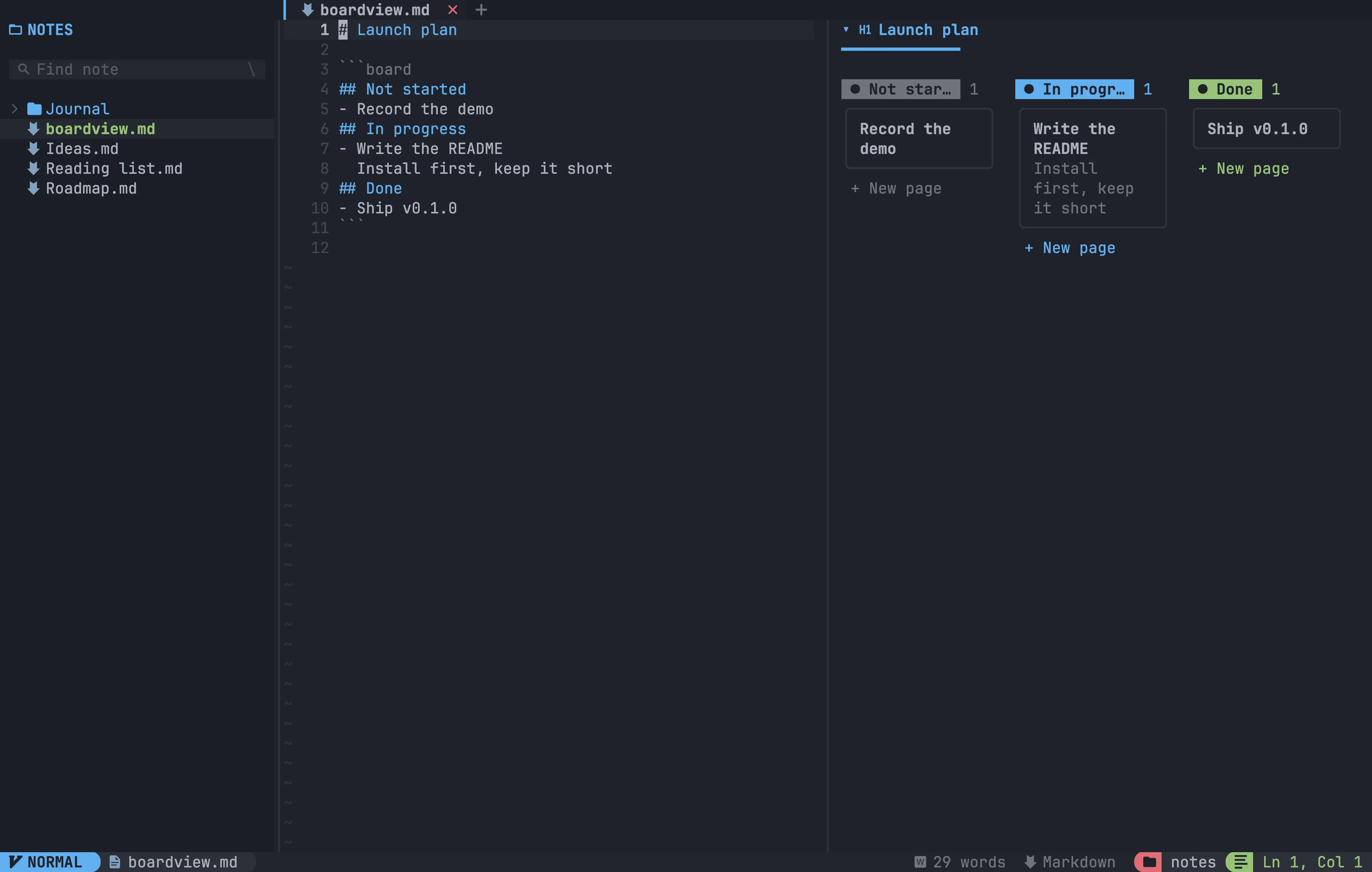 Theme example 1