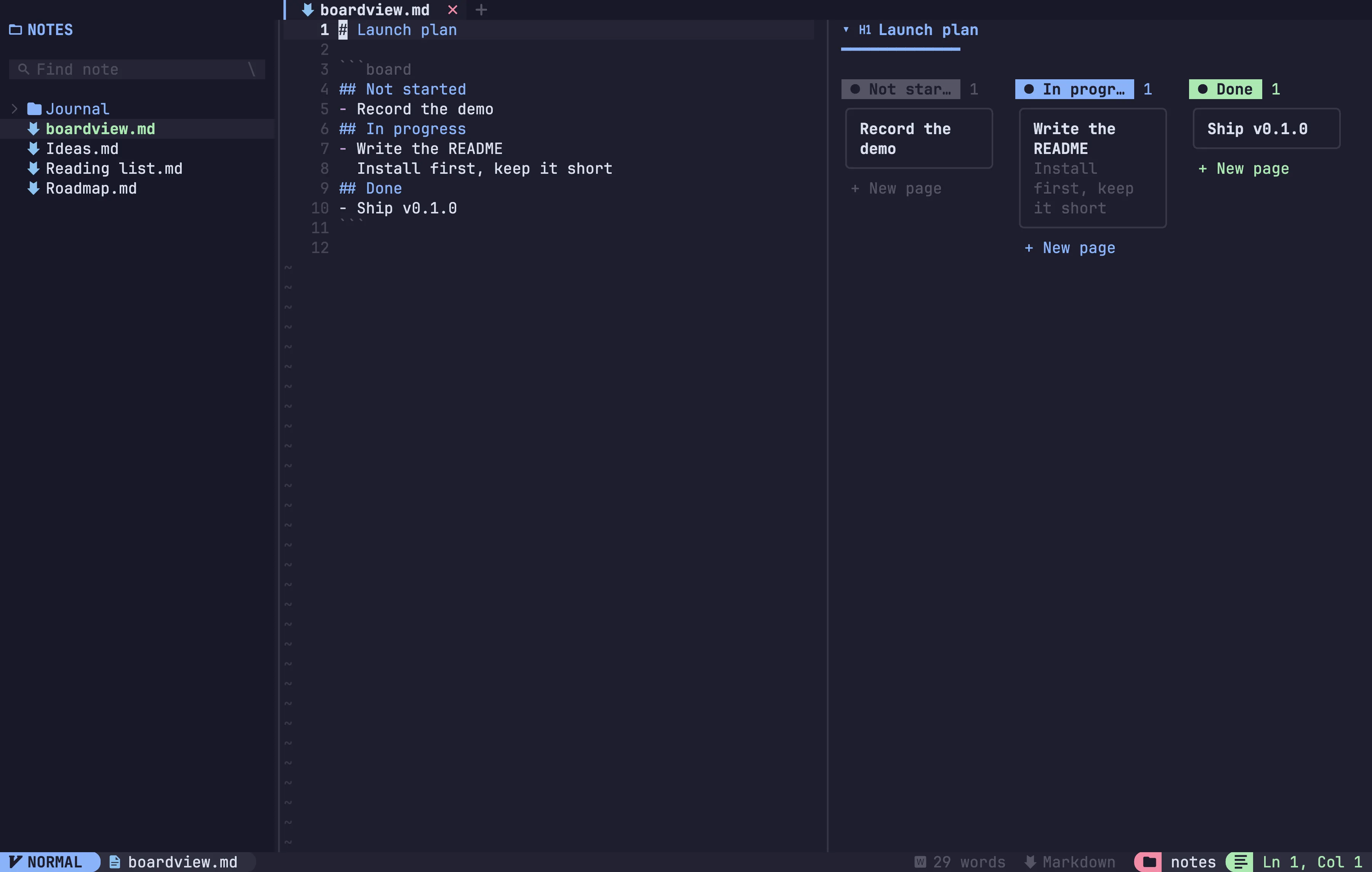 Theme example 2