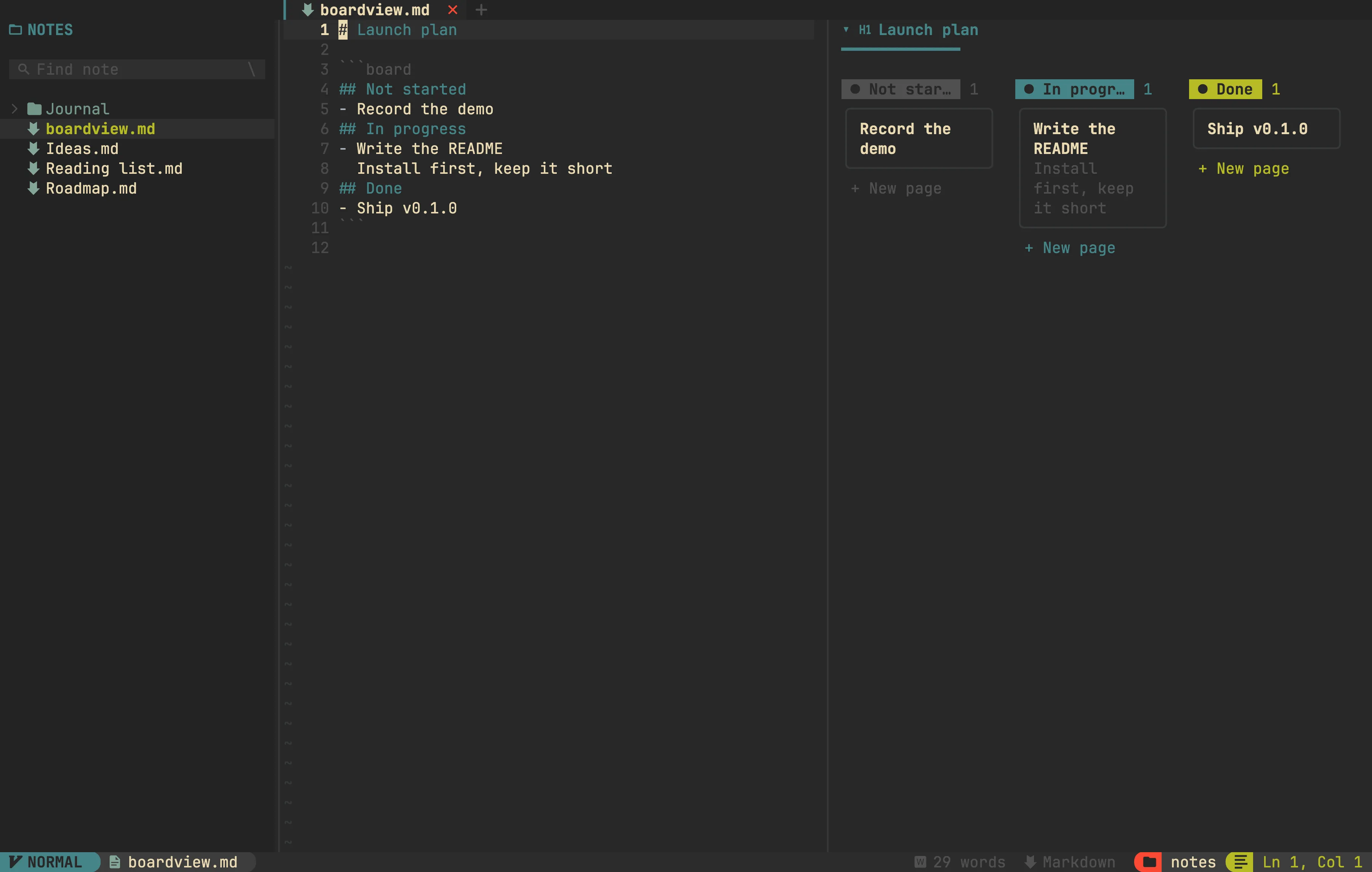 Theme example 3